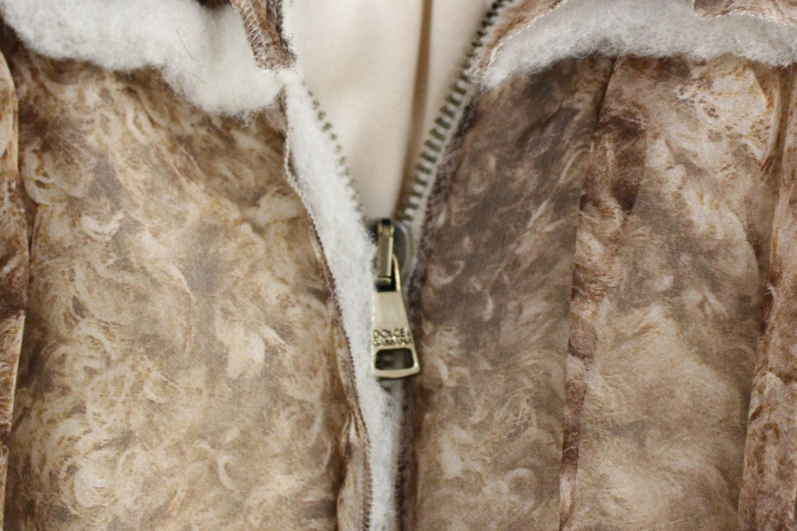 Braunes ärmelloses Seidenkleid