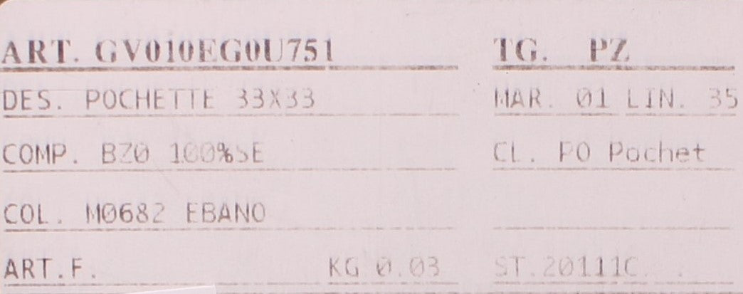 Braunes Seidentaschentuch