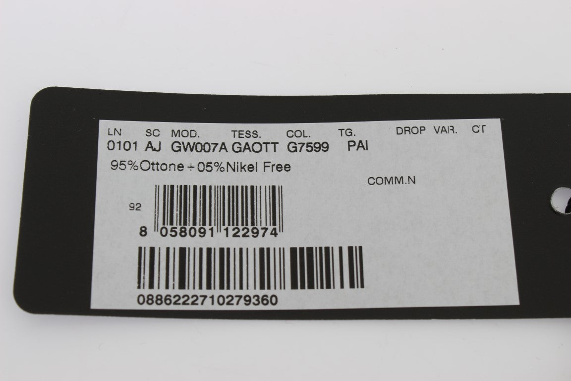 Silber Messing Multicolor Stein Manschettenknöpfe