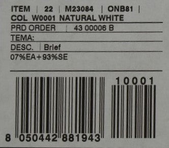 Weiß Satin Stretch Unterwäsche Höschen