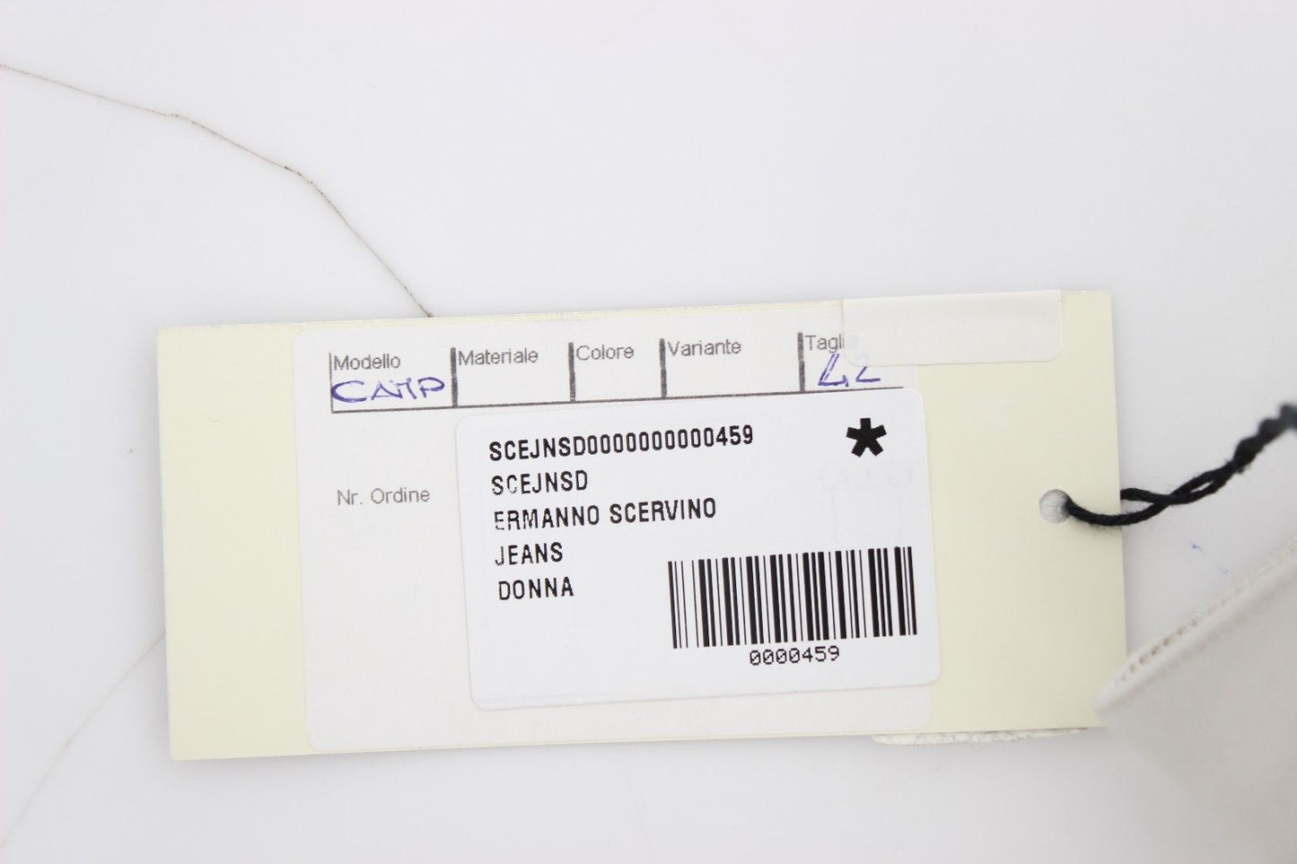 Beige Kleiderhose Slim Skinny Leg Baumwolle