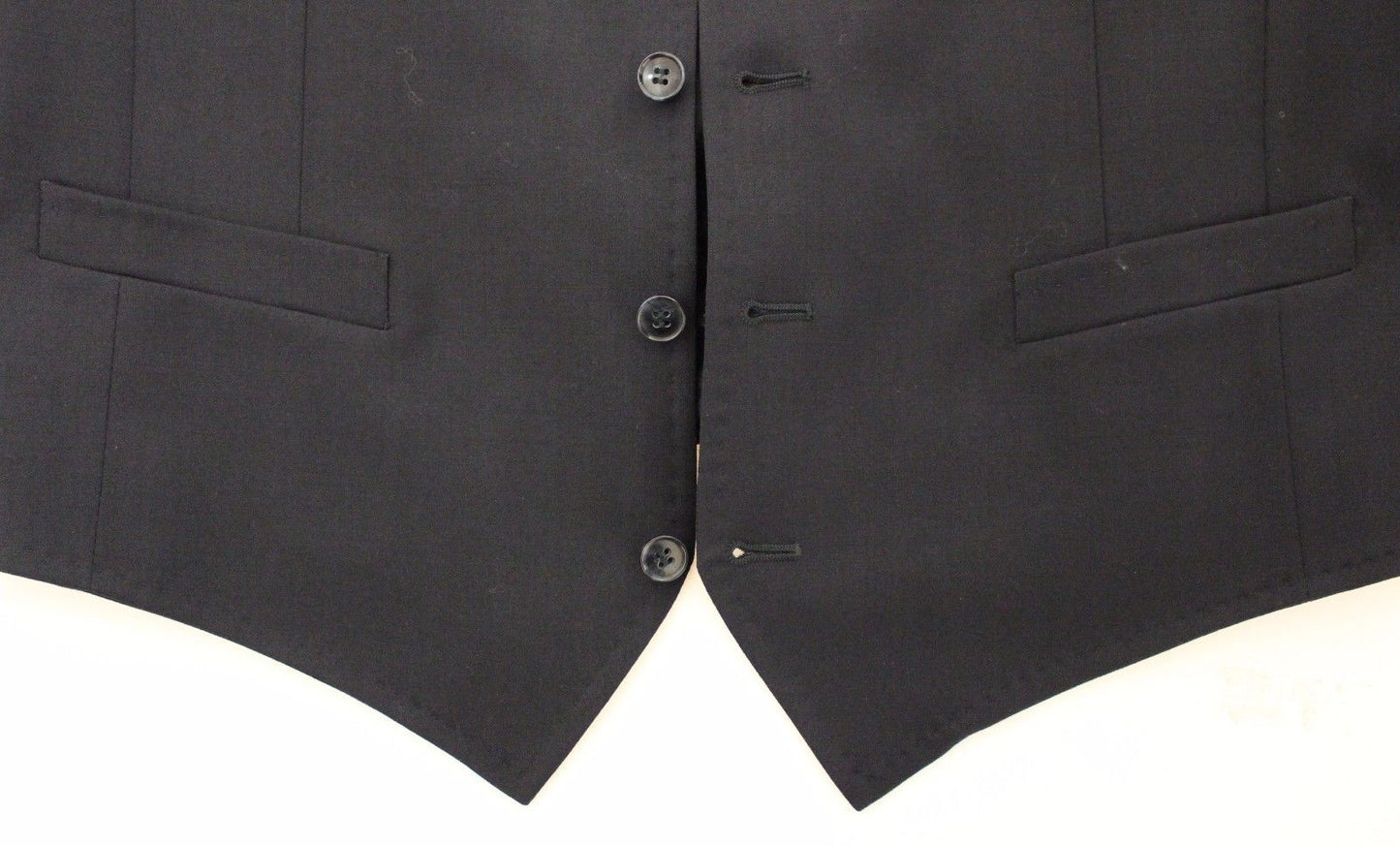 Blauer Baumwoll-Stretchwesten-Blazer