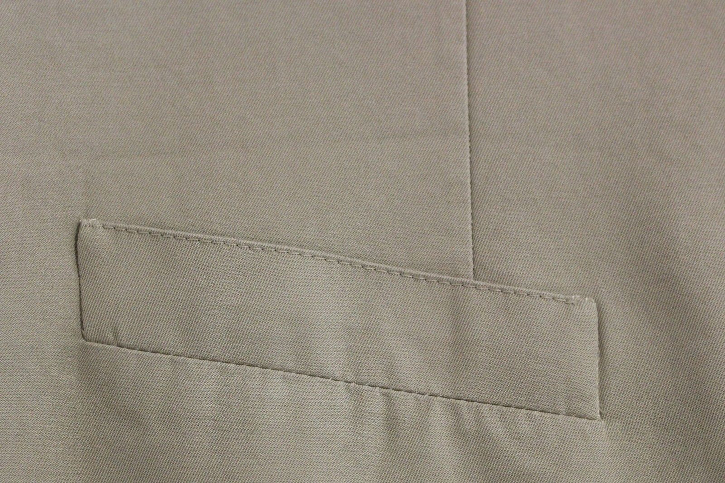 Beige Seidenmischung Kleid Formale Weste Gilet