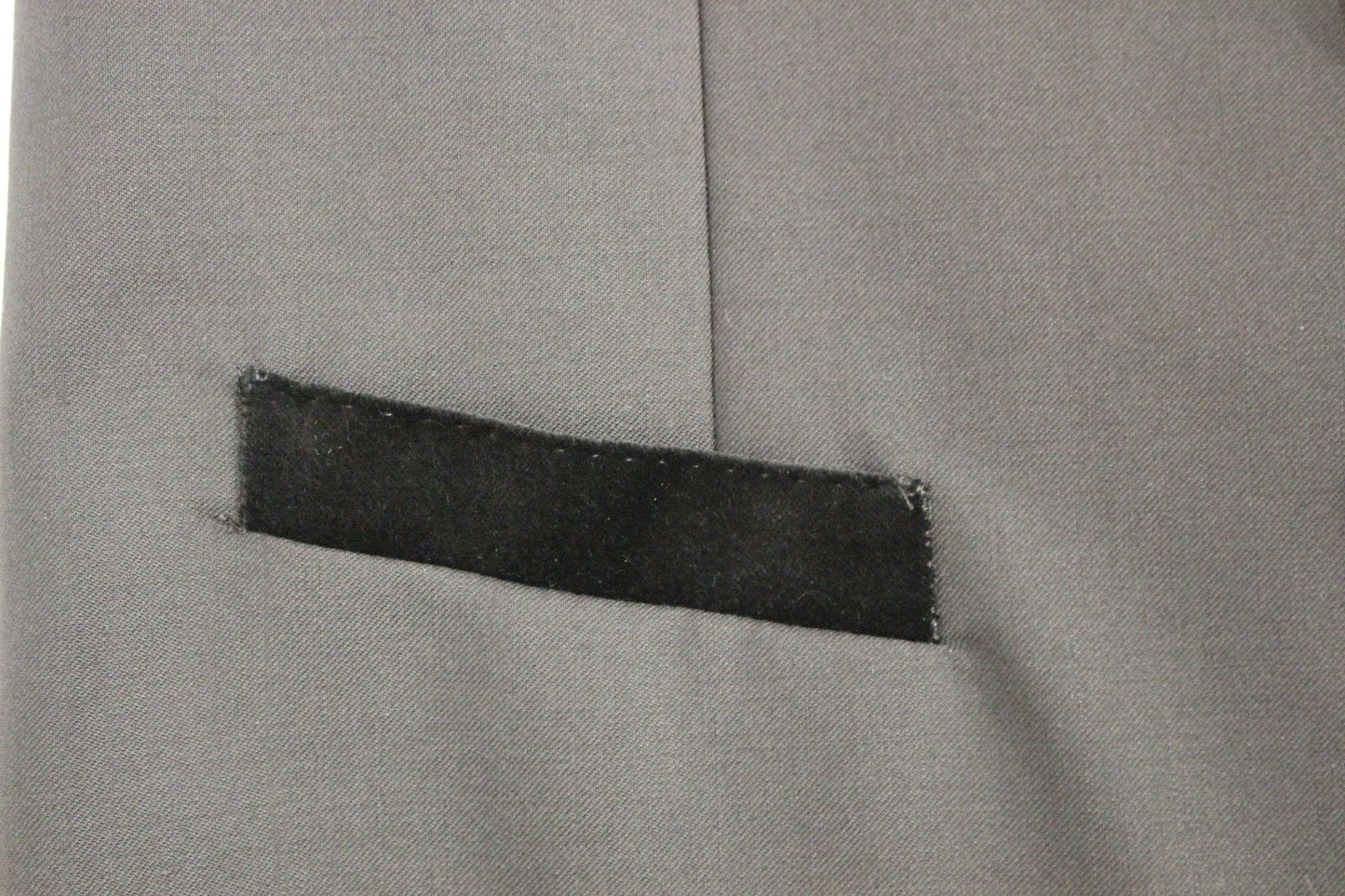 Schwarze Wolle Formal Dress Vest Gilet Weste