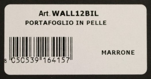 Braunes Leder Bifold Wallet