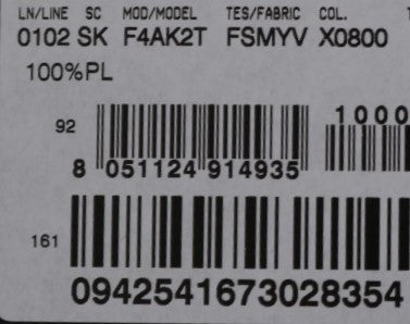 Zitronenprint Fransen-Bleistiftrock