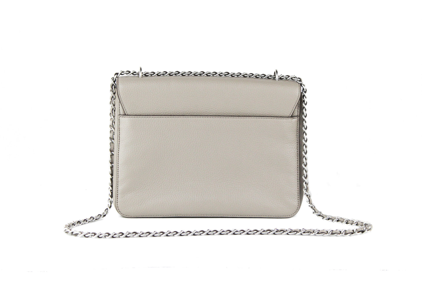 Britten Large Pebble Leather Adjustable Chain Shoulder Tote Handtasche