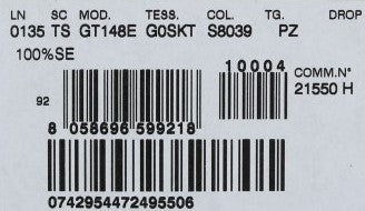 Dunkelblau gepunkteter Seidenschal