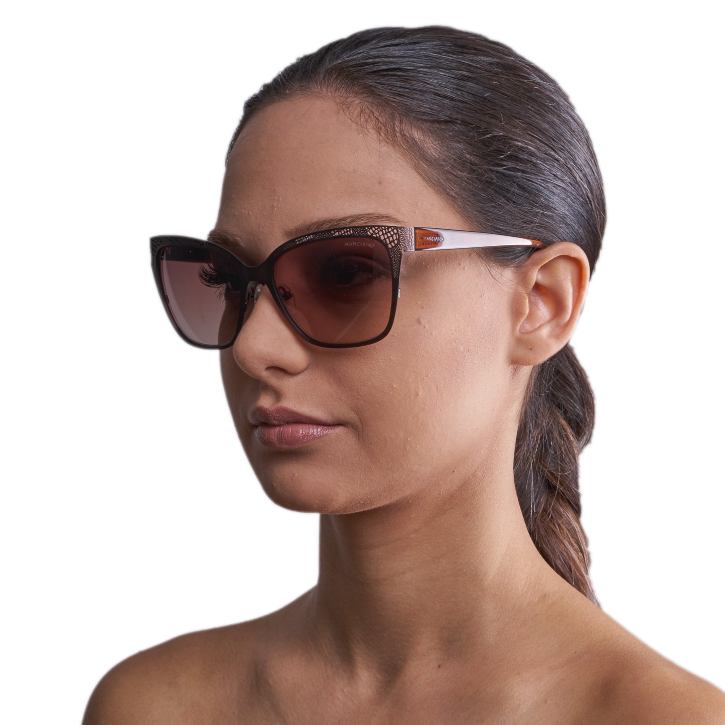 Braune Frauen Sonnenbrille