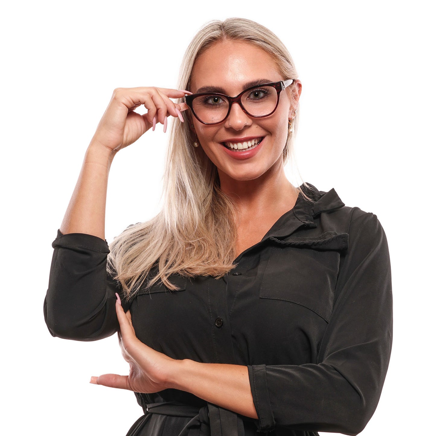 Burgundy Frauen Optische Fassungen