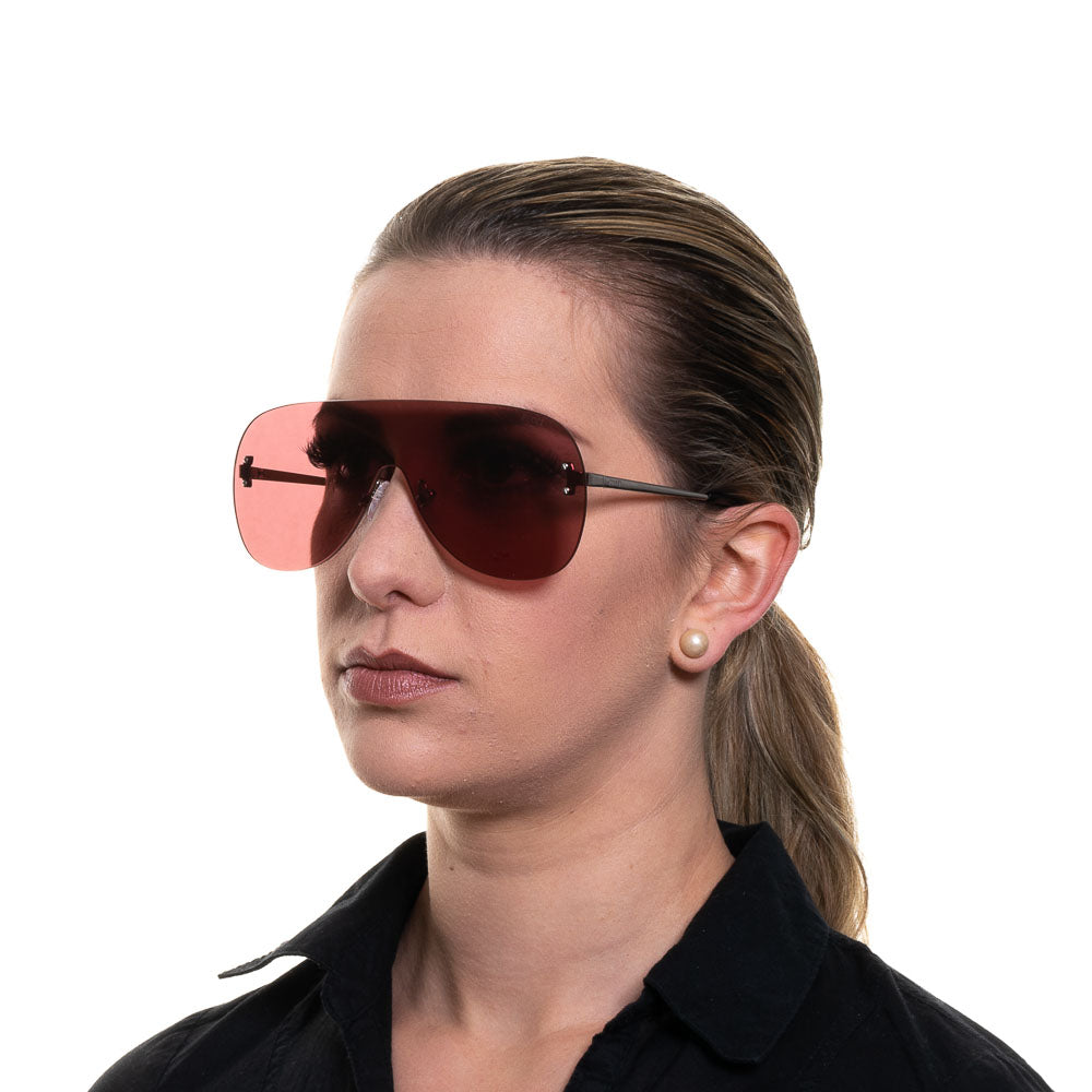 Silberne Frauen-Sonnenbrille