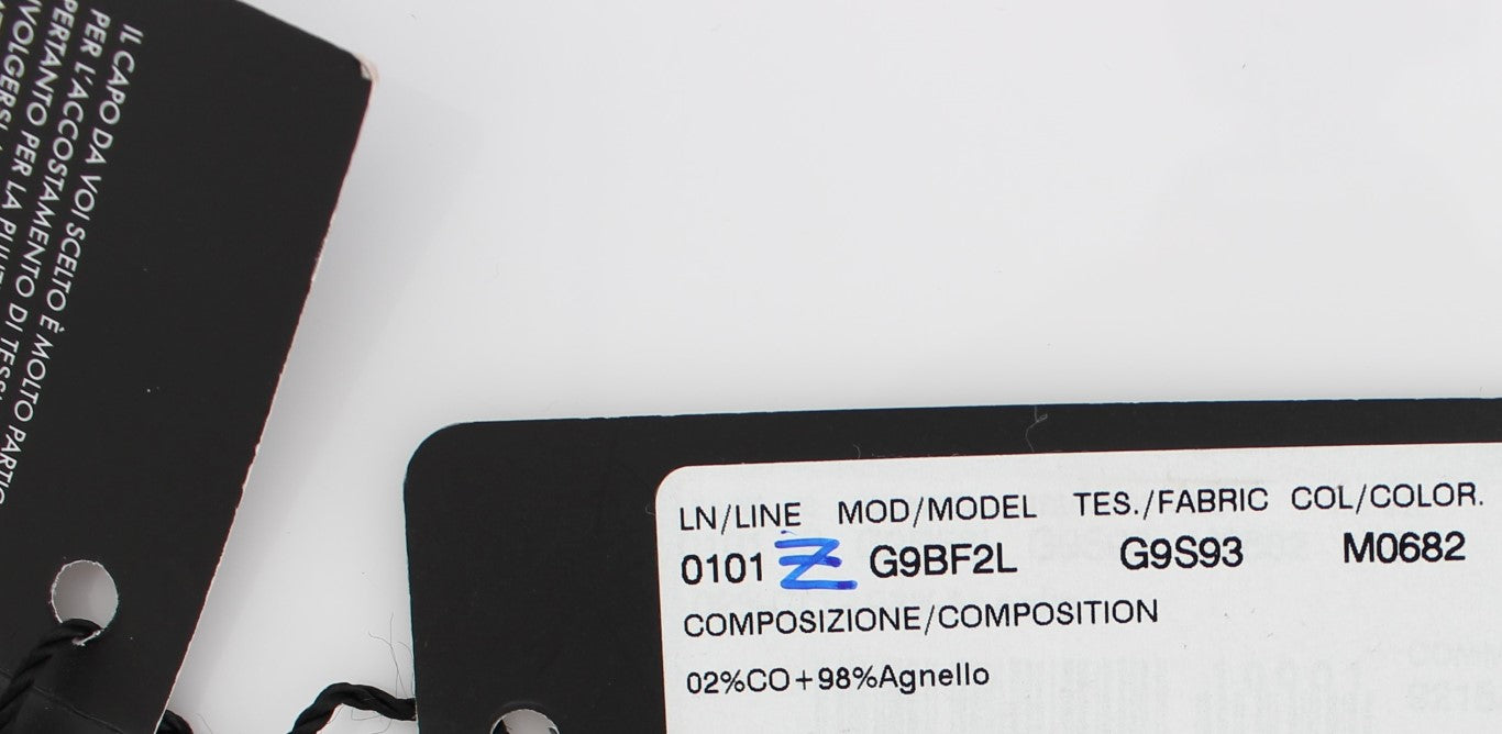 Braune Lederjacke Bikermantel