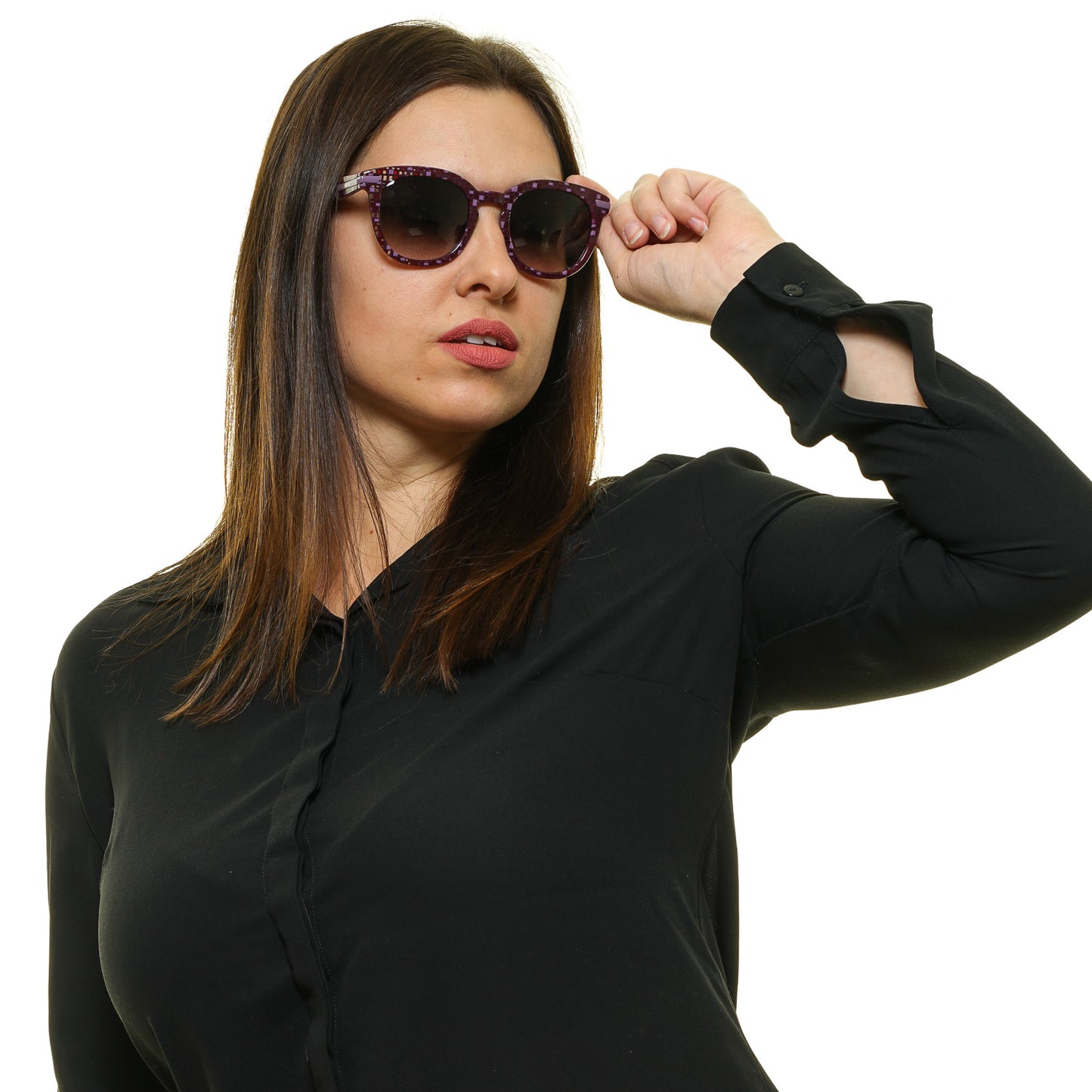 Burgundy Frauen Sonnenbrille