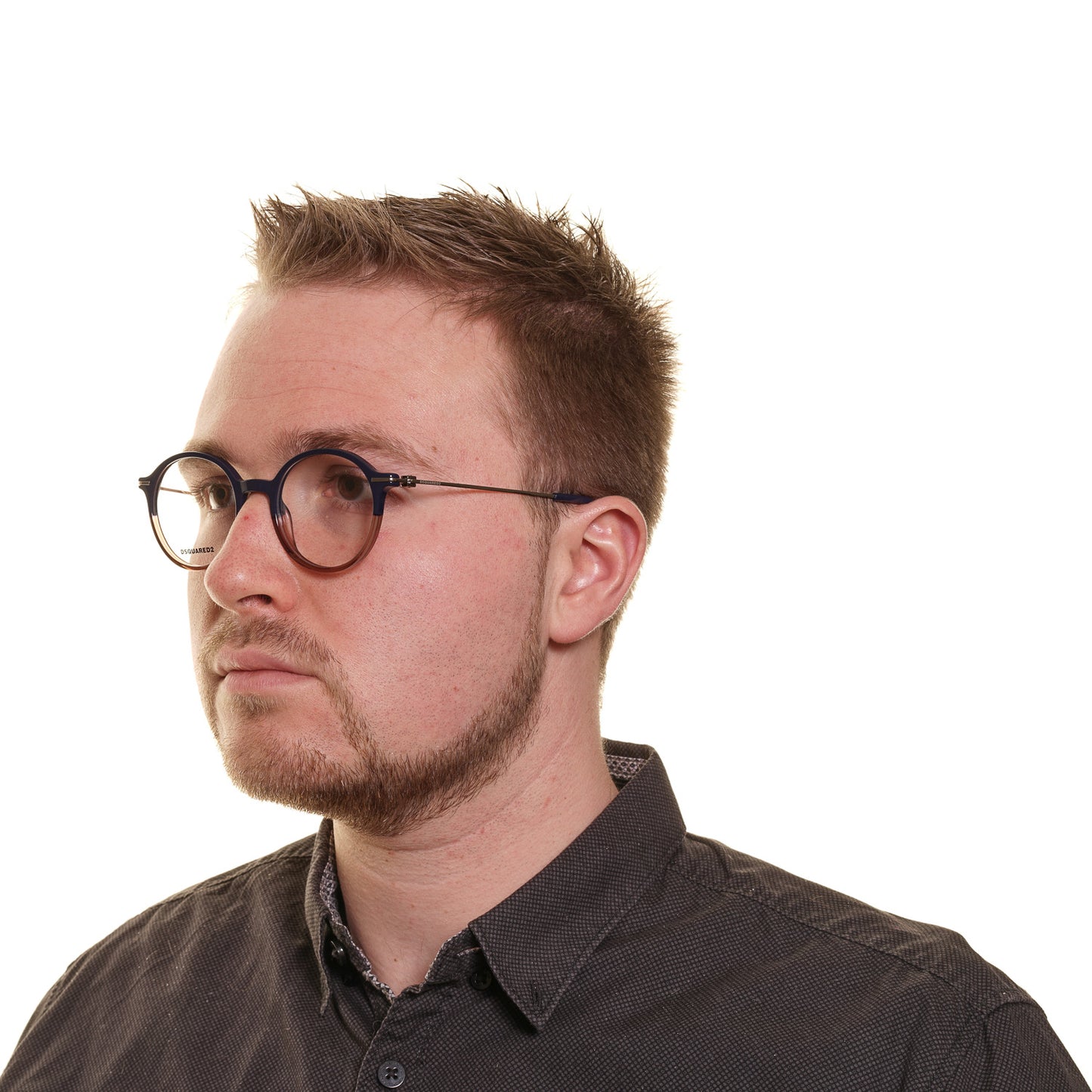 Blaue optische Brillenfassungen für Männer