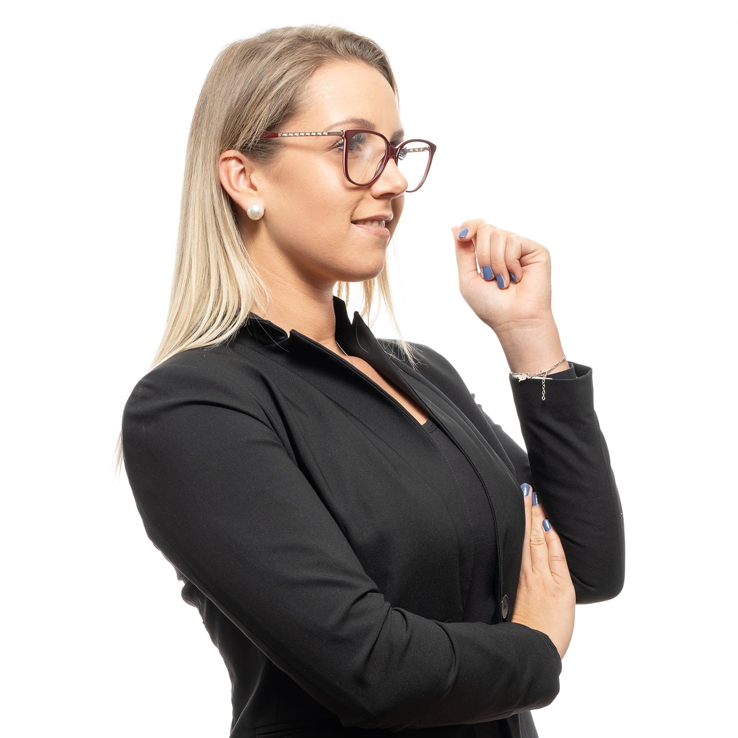 Burgundy Frauen Optische Fassungen