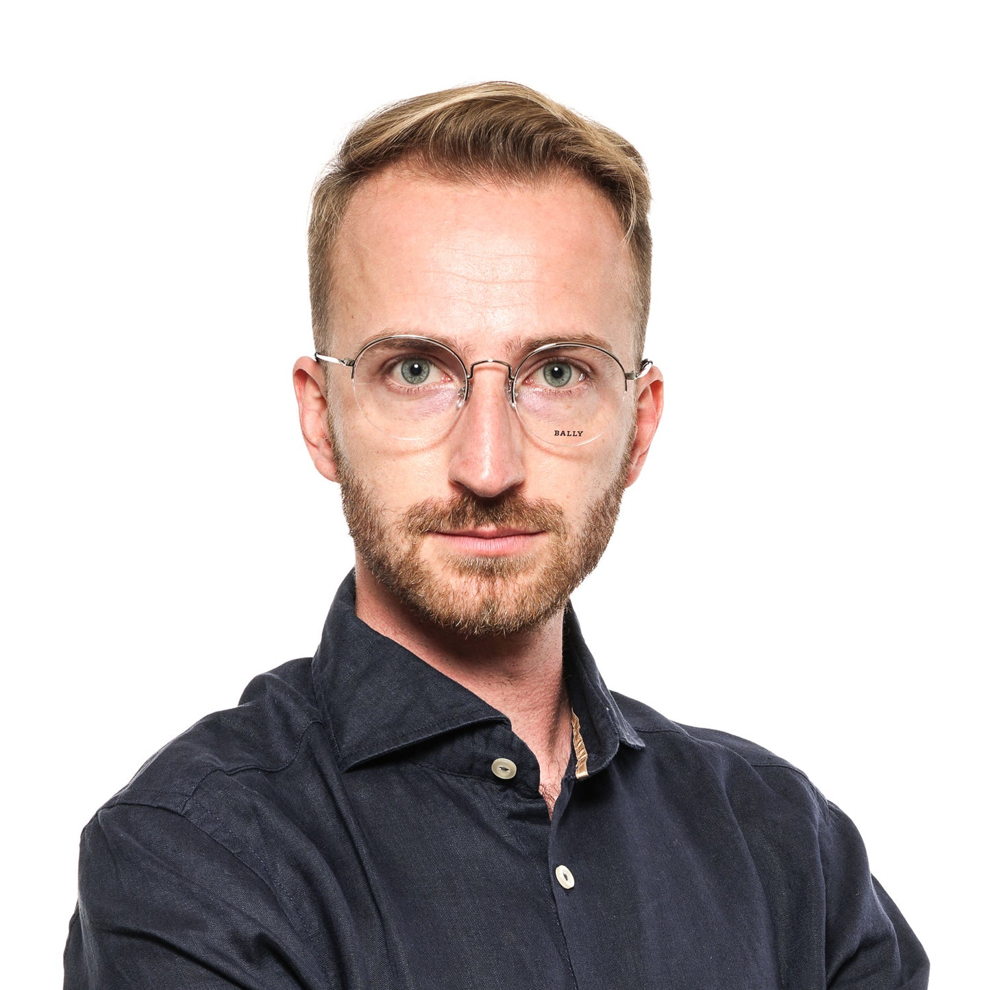 Silberne optische Unisex-Fassungen