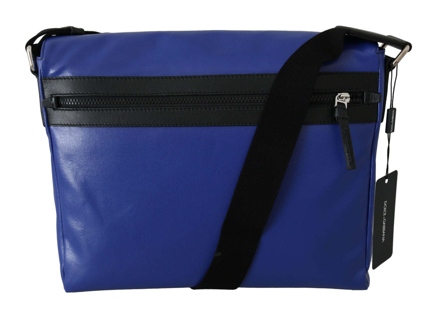 Blau Schulter Baumwolle Sling Crossbody Messenger Bag