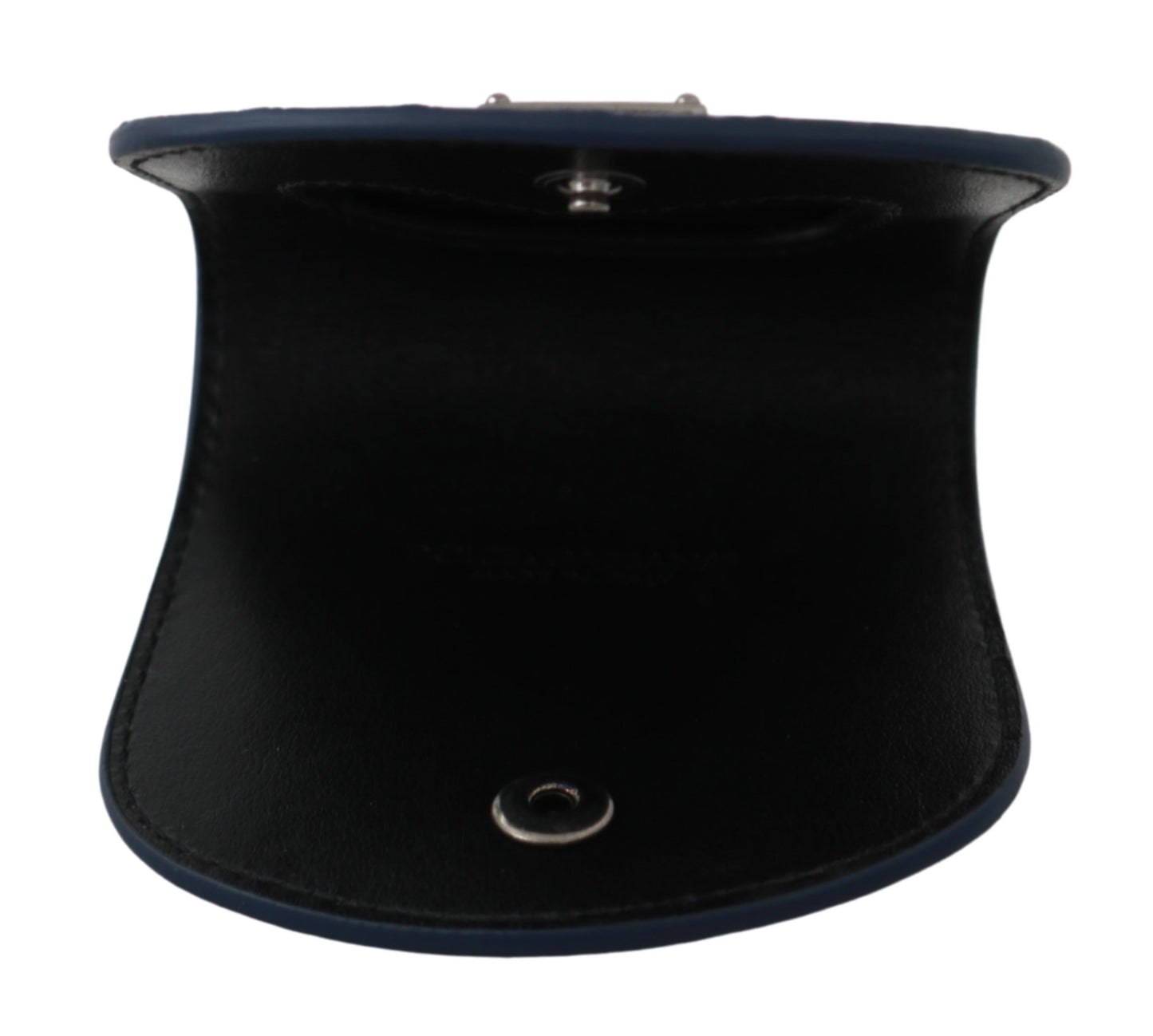 Blaue Tasche Brieftasche Blau Exotische Haut Kondom Etui