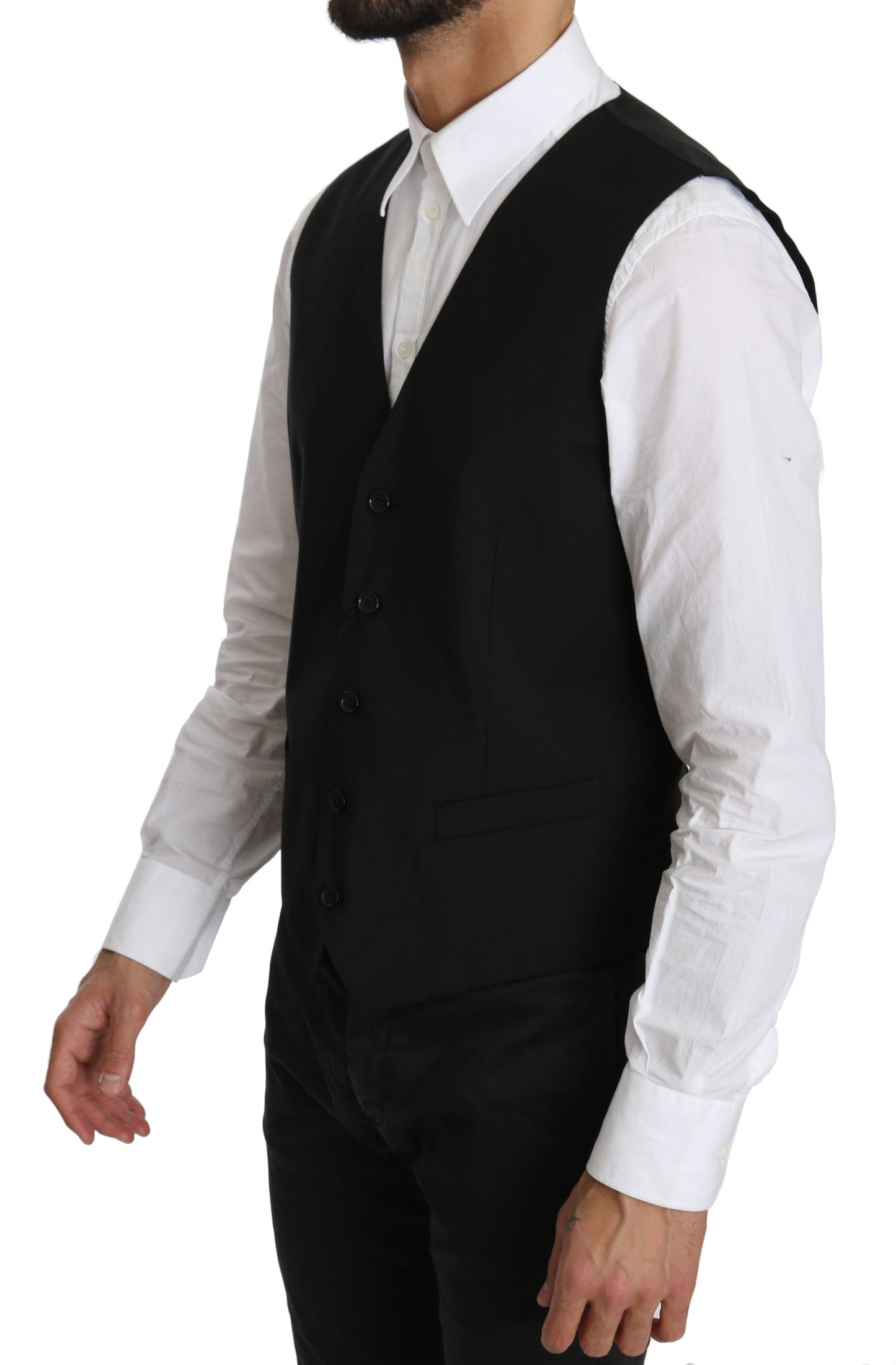 Schwarze Weste Formal Gillet STAFF Weste Kleid