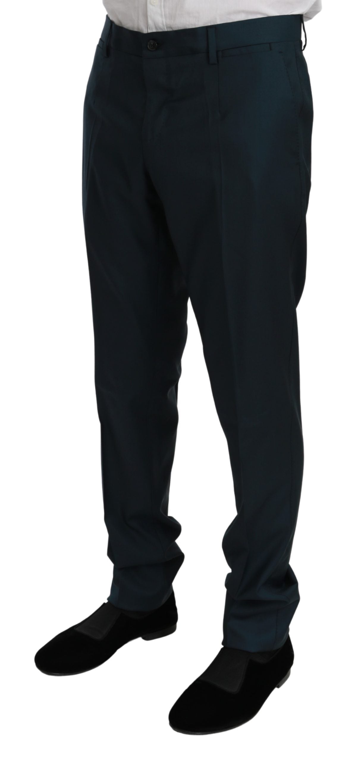 Blauer Wollanzug Slim Fit 2 Stück GOLD