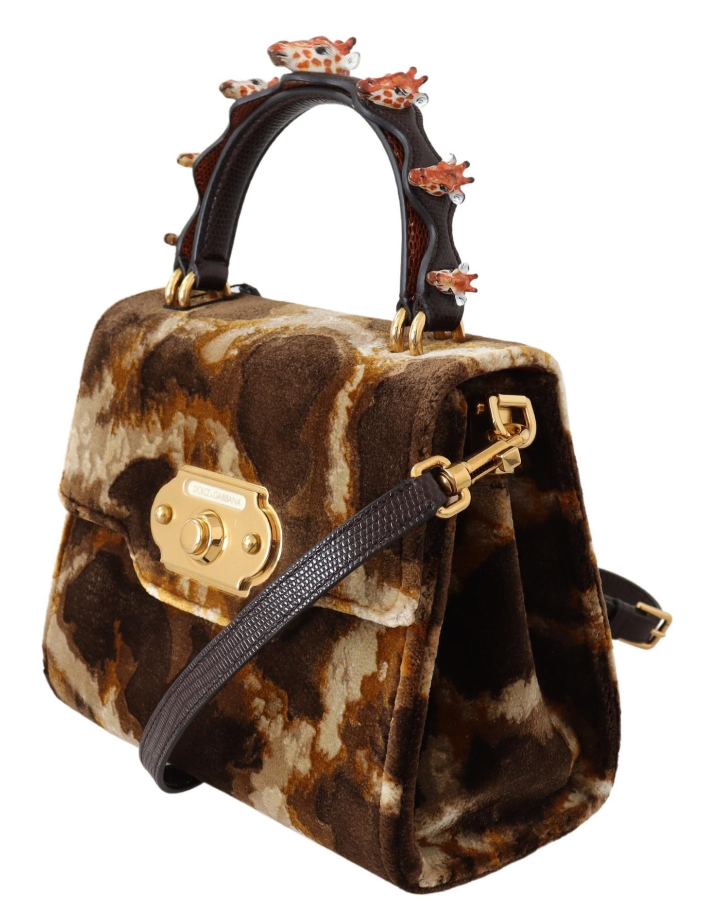 Braun Giraffe Crossbody Geldbörse Borse WELCOME Geldbörse