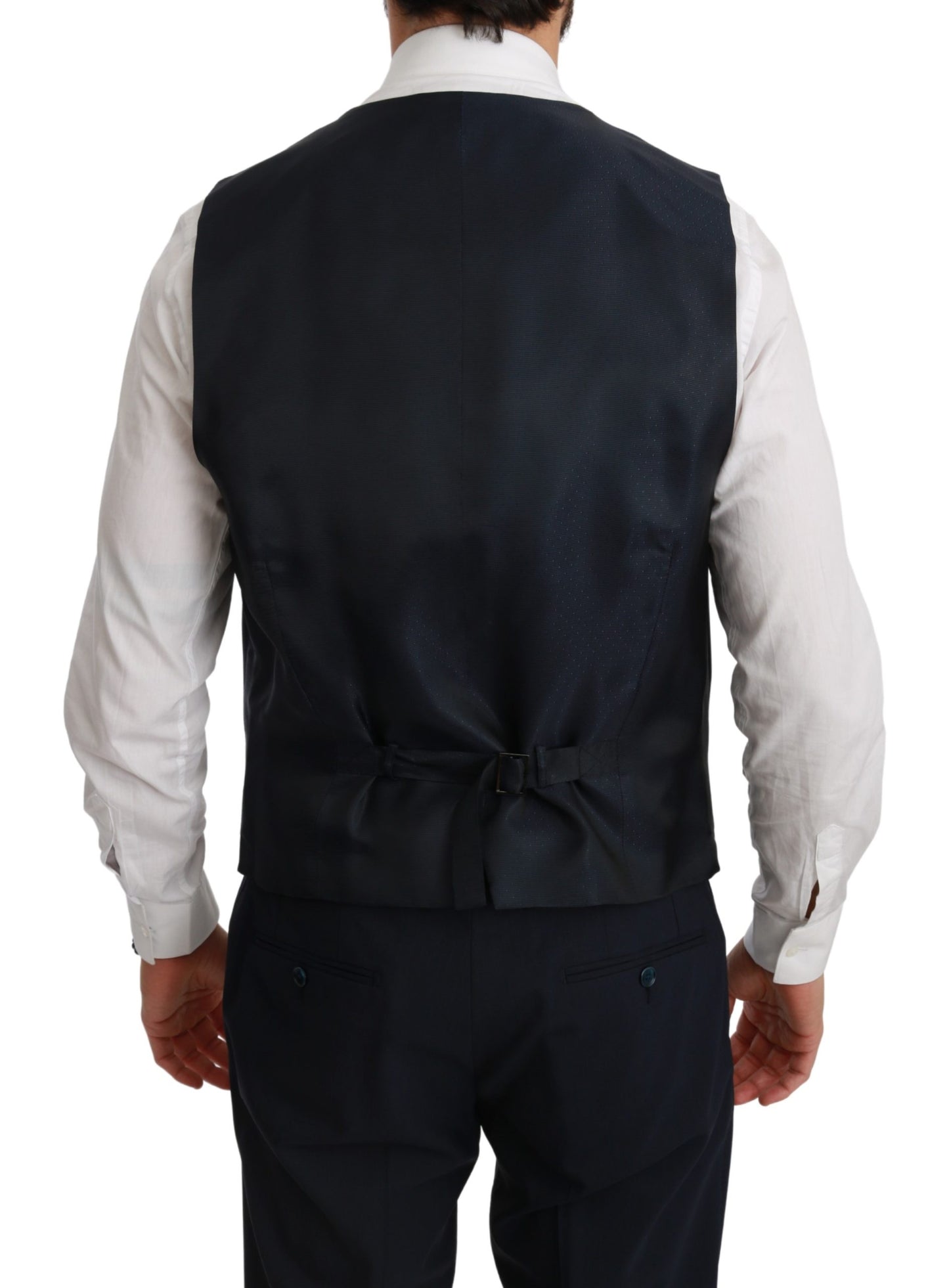 Blauer Slim Fit 3 Stück MARTINI Wollanzug