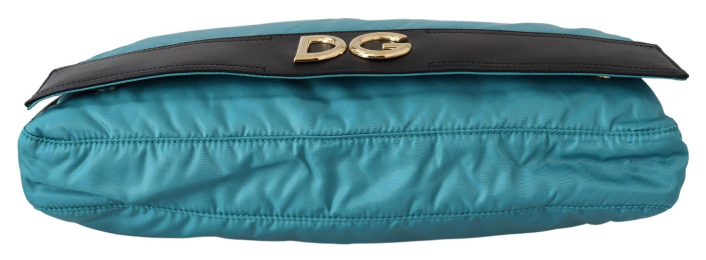 Blau Metall DG Logo Funny Pack Frauen Geldbörse