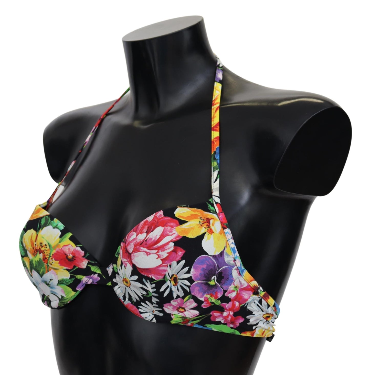 Bikini-Oberteile mit Blumendruck und mehrfarbig