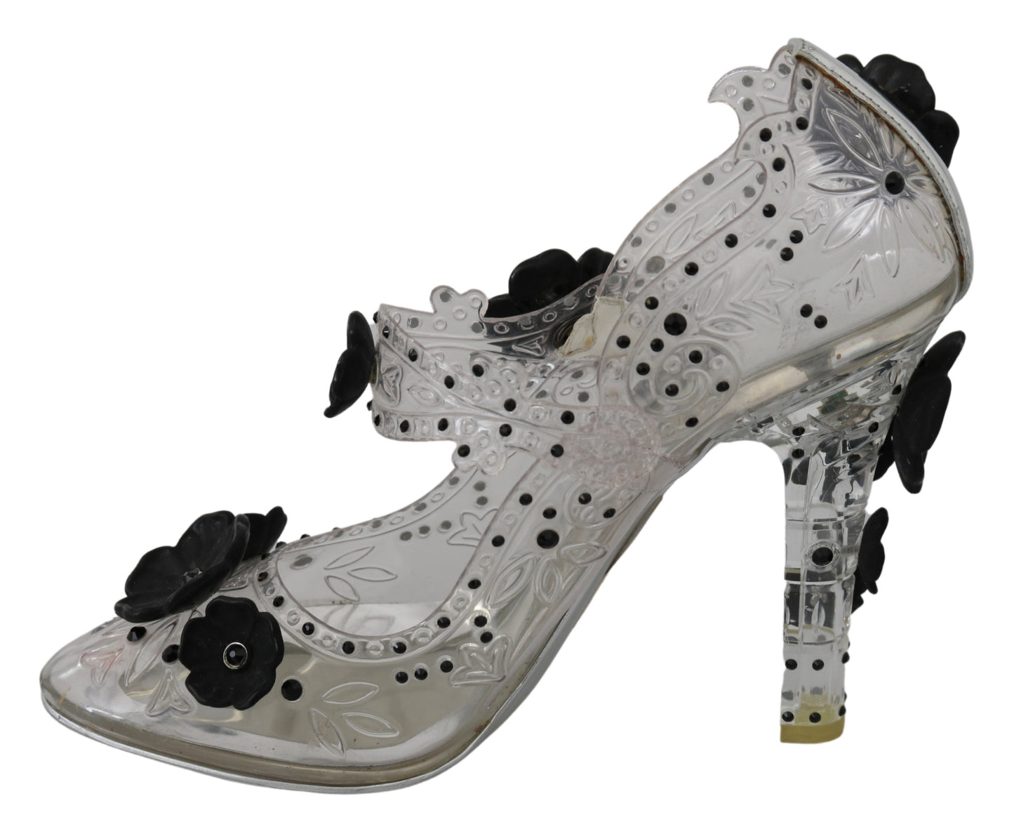 Transparente Kristall CINDERELLA Heels Schuhe