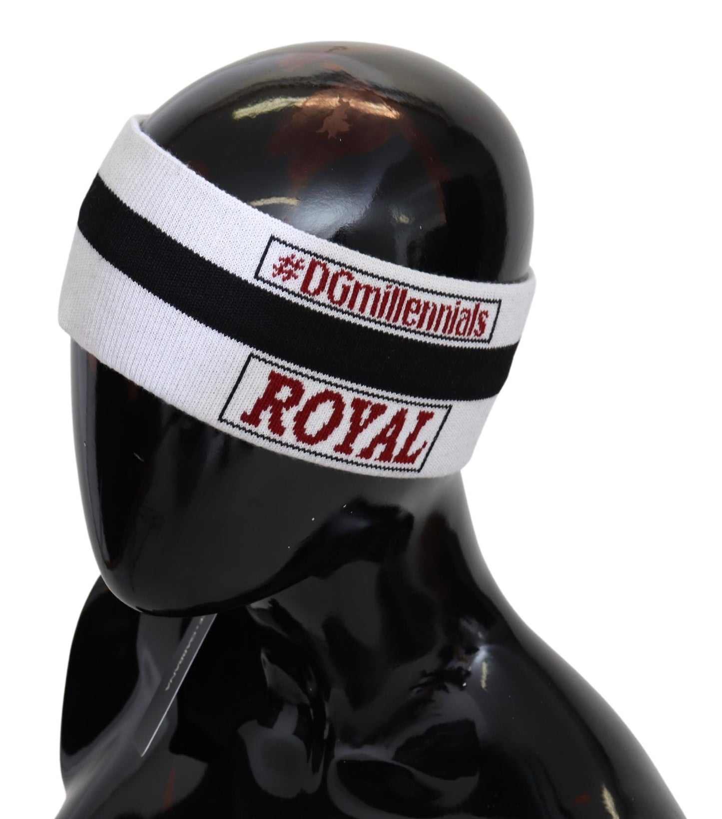 Weiß #DGmillennials Royal Wool Knit Headband