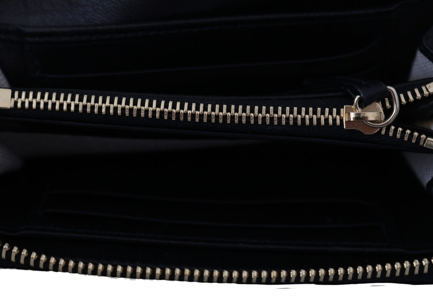 Christie Schwarzes Leder Portemonnaie