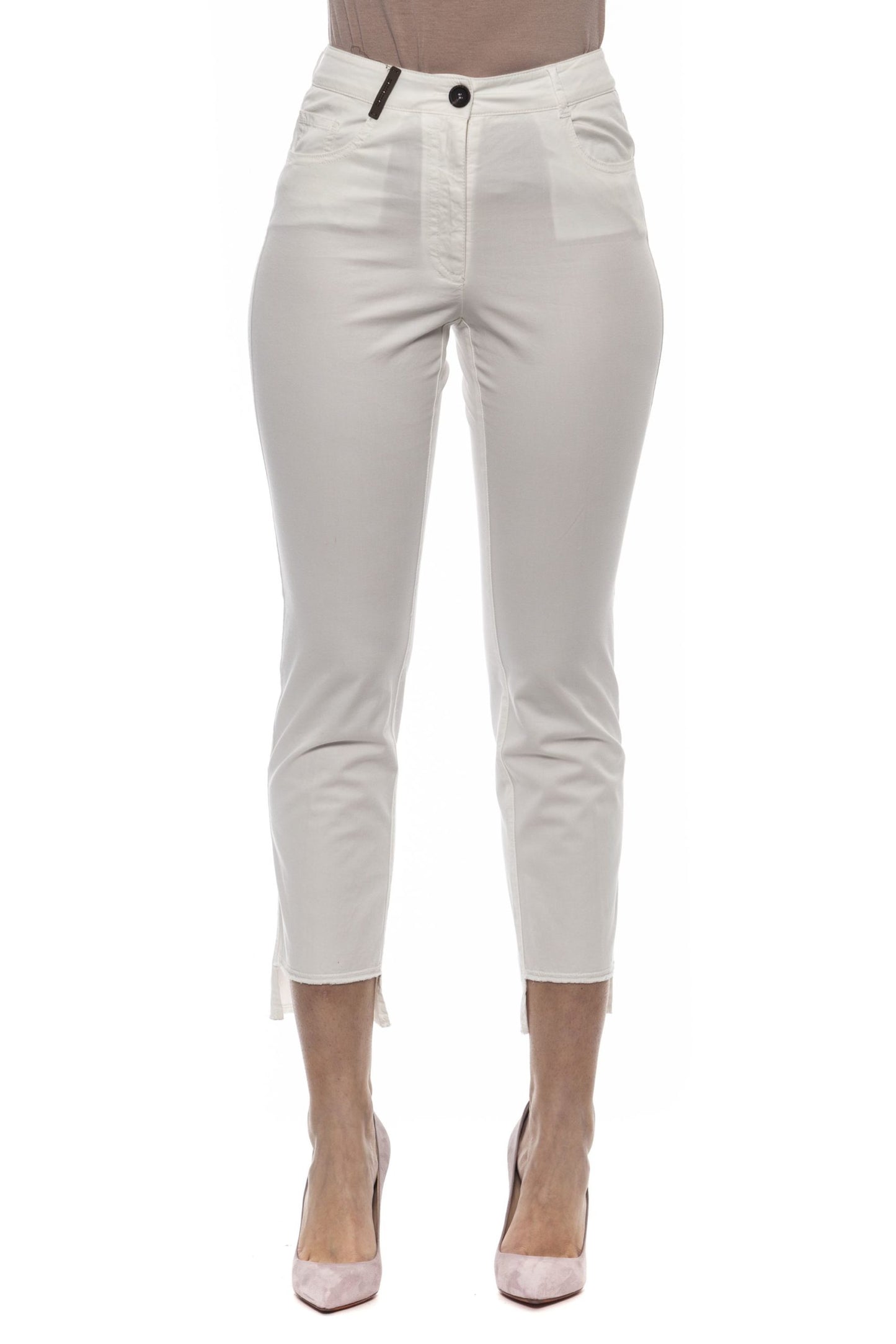 Bianco Weiße Jeans & Hose