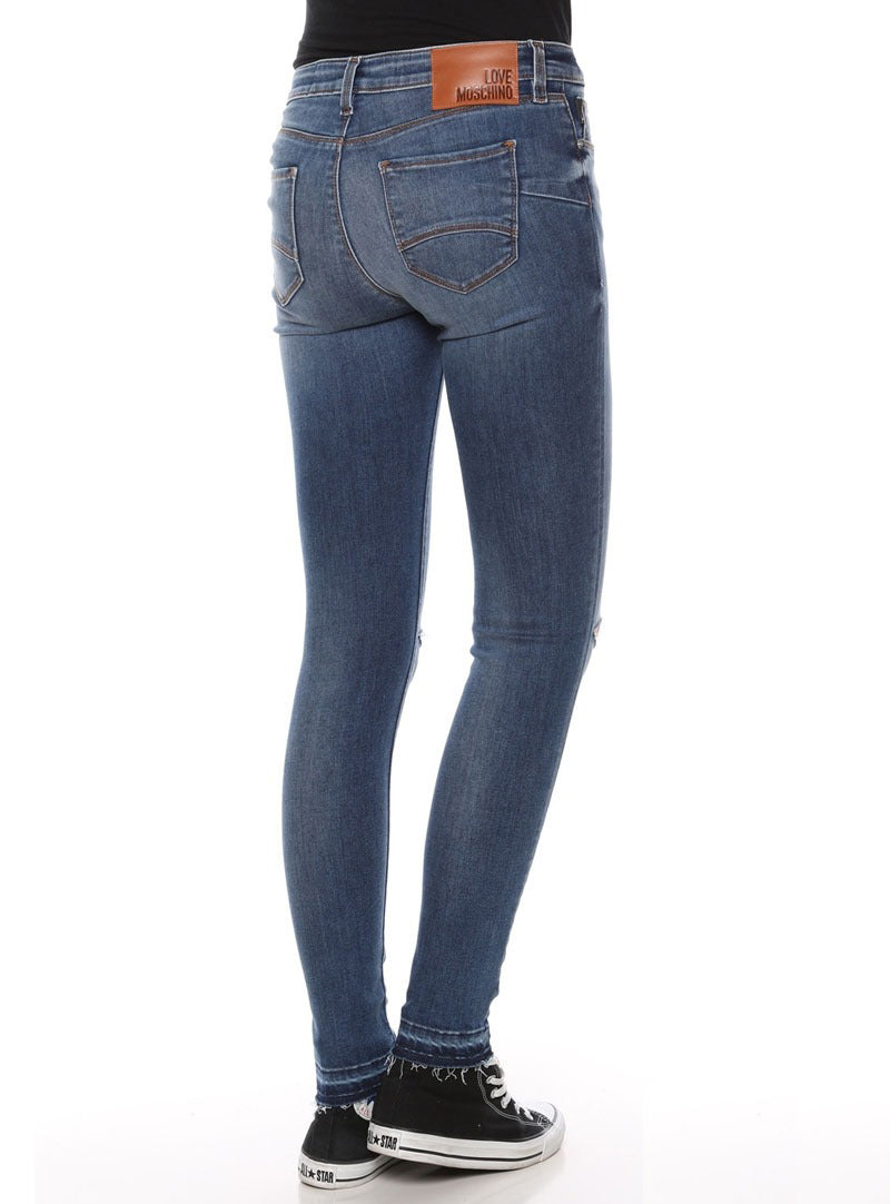 Wqs-w Love Moschino Jeans & Hose
