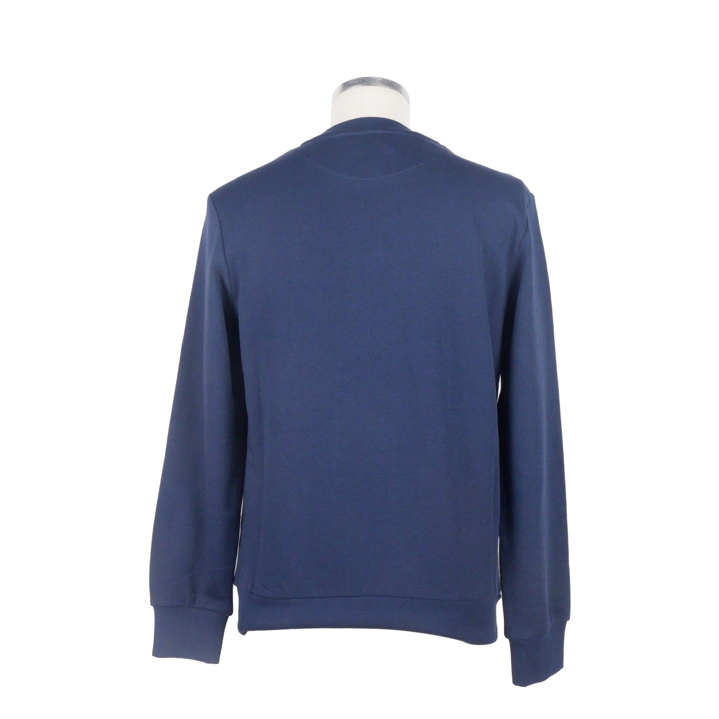 Blaues Baumwoll-Sweatshirt