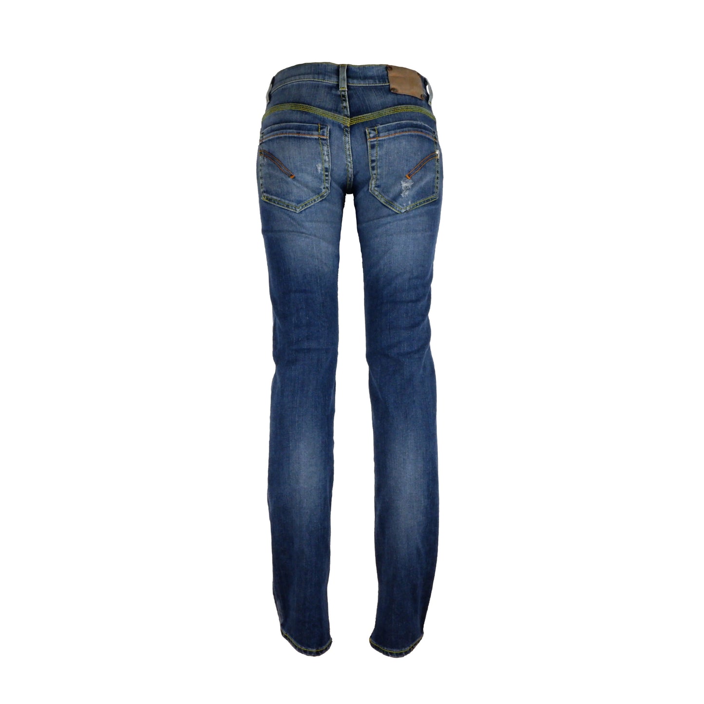 Blaue Stretch-Baumwolljeans