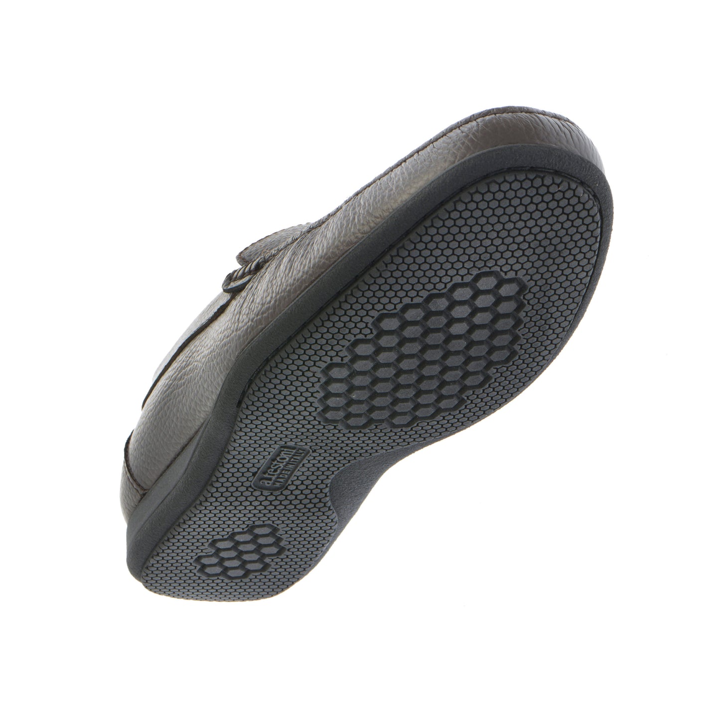 Dunkelbraune Kalbsleder Loafers Schuhe