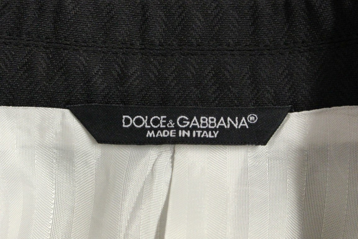 Schwarzer MARTINI Blazer mit einem Knopf