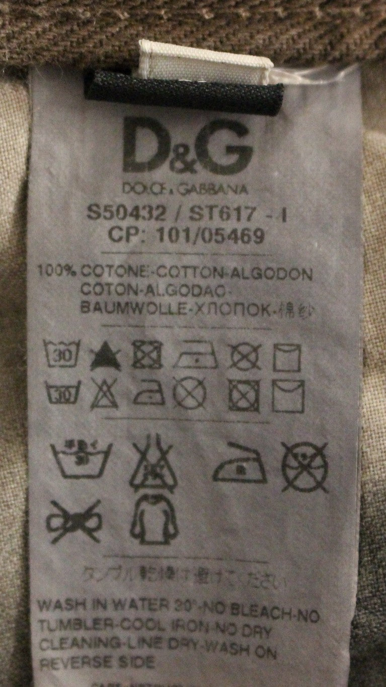 Braun Baumwolle Regular Fit STYLISH Jeans