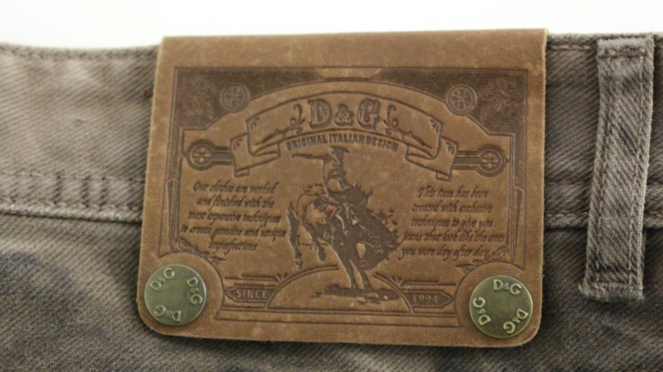 Braun Baumwolle Regular Fit STYLISH Jeans