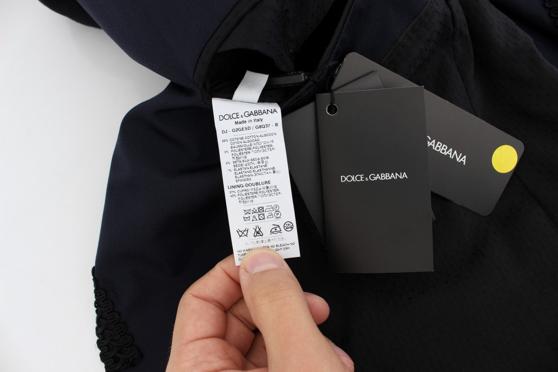 Schwarzer Torero Slim Fit Stretch Blazer