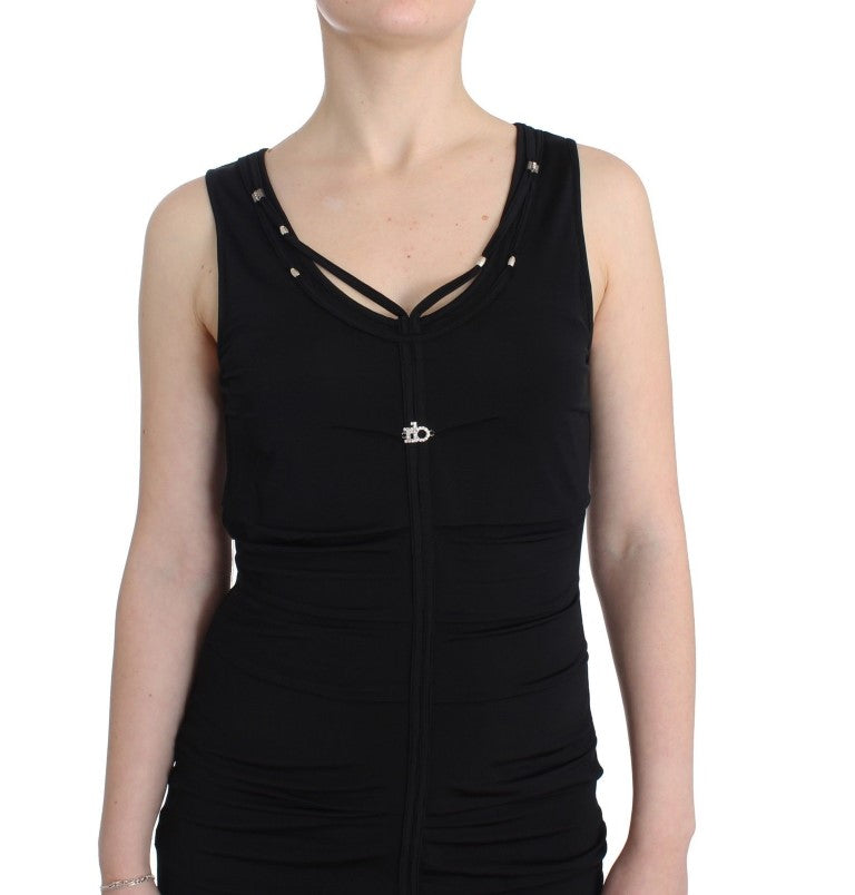 Schwarzes Bleistift-Etuikleid