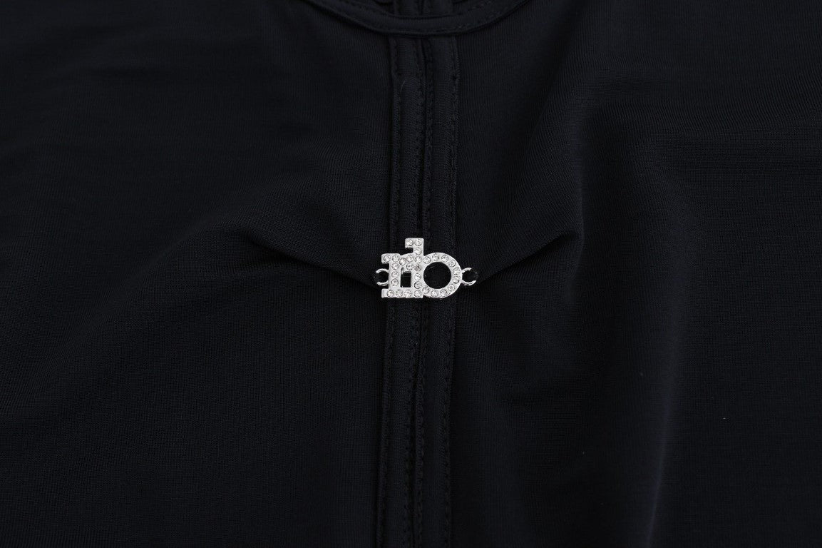 Schwarzes Bleistift-Etuikleid