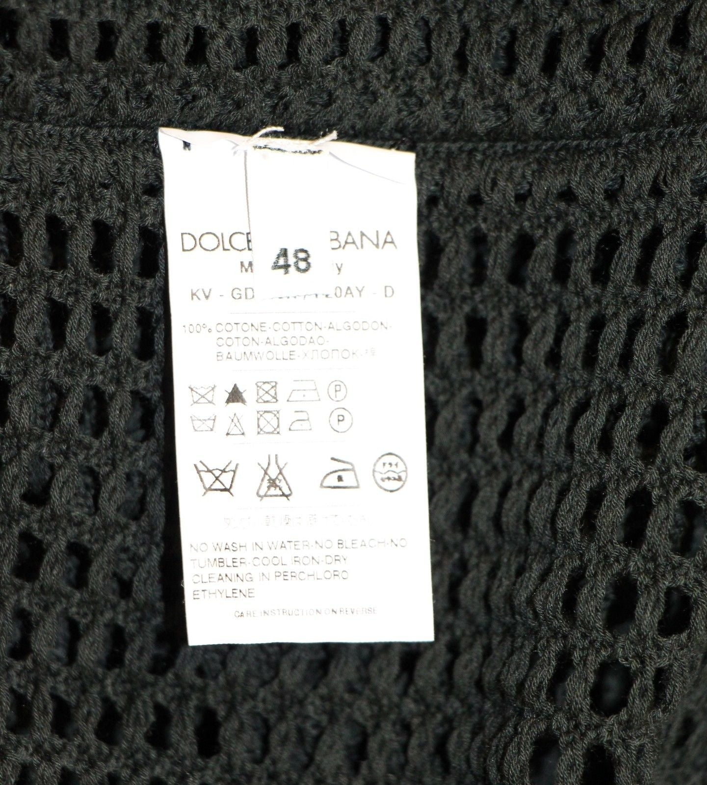 Dunkelgrüner Runway Netz Pullover Netzpullover