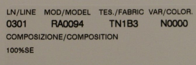 Schwarzes Seidentaschentuch