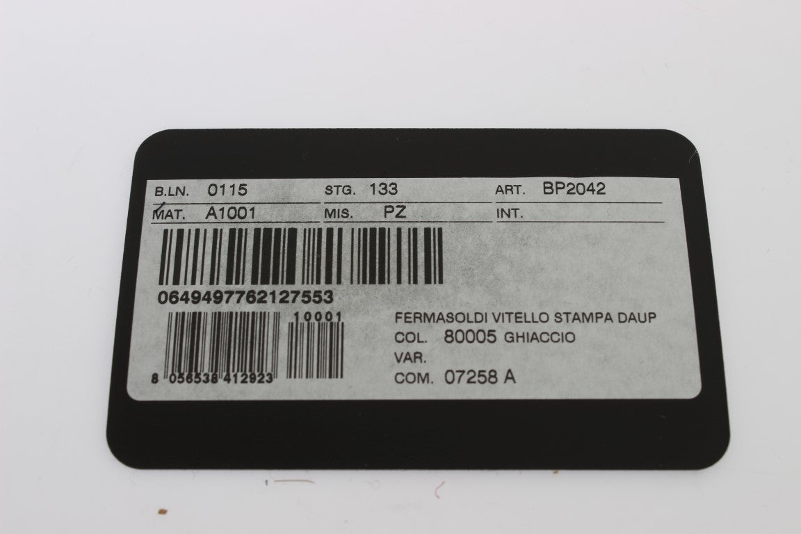 Beige Leder Magnet Geldklammer