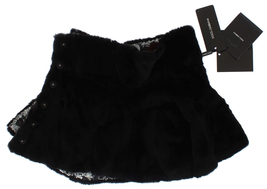 Silberner, paillettenbesetzter, floraler Wiesel-Pelz-Schultertuch-Wickelschal