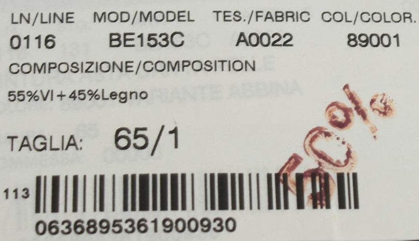 Brauner Raffia Holz Perlen breiter Taillengürtel