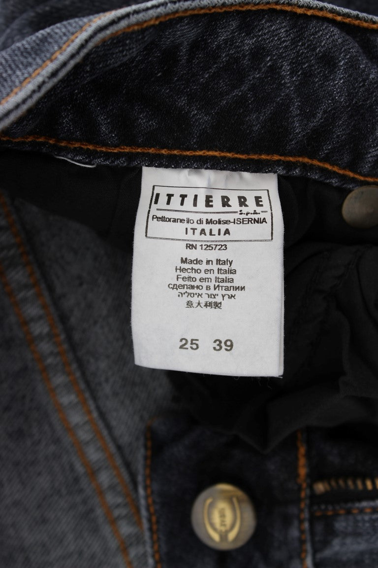 Blaue Waschung Baumwollmischung Slim Fit Jeans