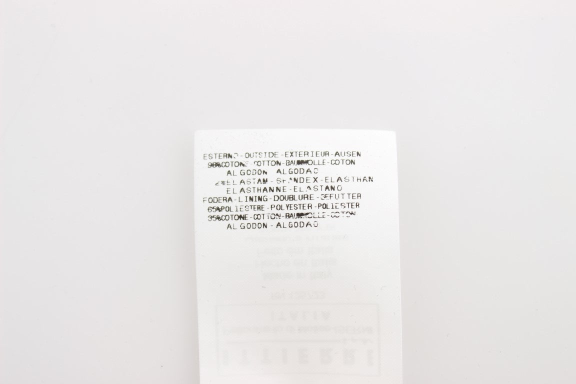 Schwarze Slim Fit Stretch Jeans aus Baumwolle