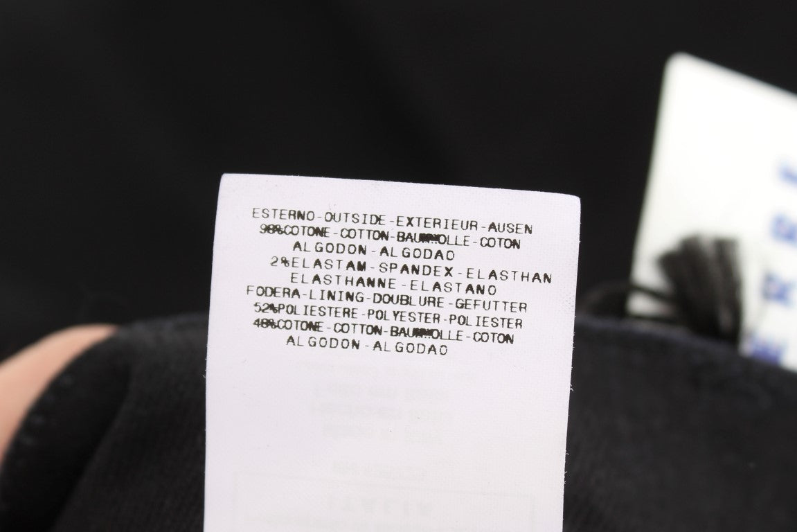 Blaue Baumwollmischung Slim Fit Bootcut Jeans